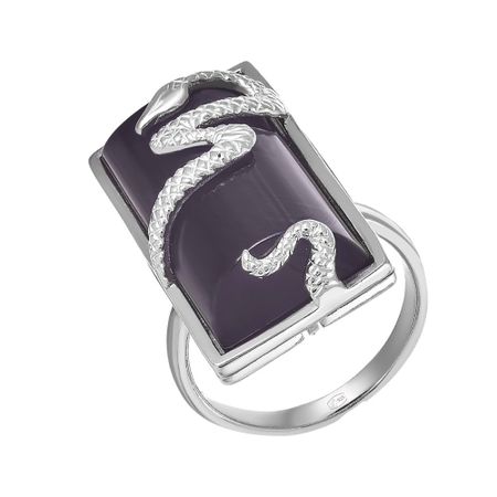 Серебряное кольцо с кварцем 3820₽