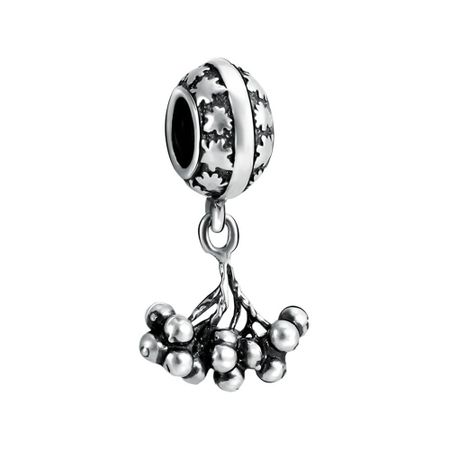 Подвеска-шарм Рябина из серебра 790₽