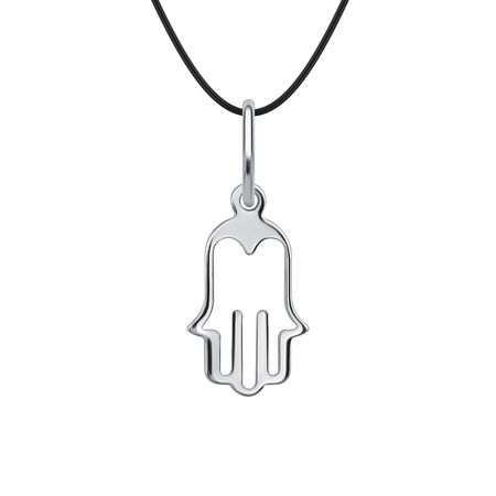 Серебряная подвеска с родированием 500₽