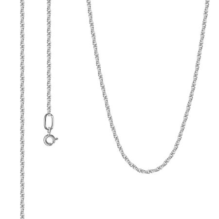 Серебряная цепочка Сингапур 390₽