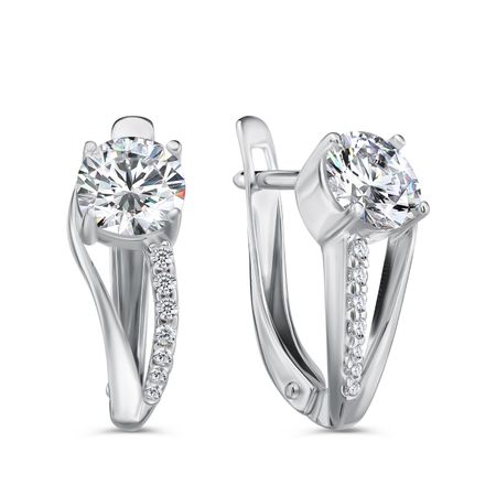 Серьги SOKOLOV из серебра с фианитами 2990₽