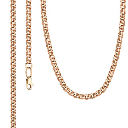 Серебряная цепочка Бисмарк с позолотой 990₽