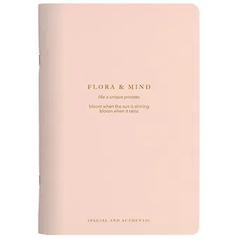 Тетрадь в клетку Be Smart, Flora, 48 листов, розовая