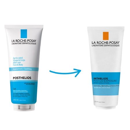 Ля Рош-Позе Антгелиос пост-ув экспосюр лосьон после пребывания на солнце для лица тела восстанавливающий 200мл 1775₽