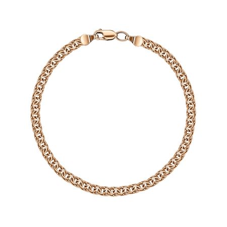 Золотой тяжеловесный браслет Бисмарк 211620₽