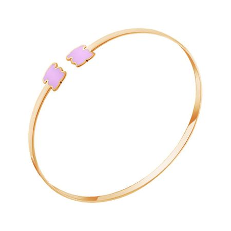 Серебряный браслет с эмалью и позолотой 5780₽