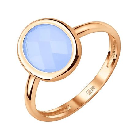 Золотое кольцо с агатом 25990₽