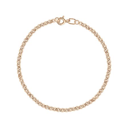 Золотой полновесный браслет Нонна с алмазной гранью 22080₽