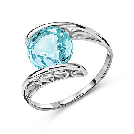 Золотое кольцо с топазом 18490₽