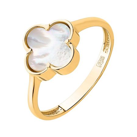 Золотое кольцо с эмалью 32550₽