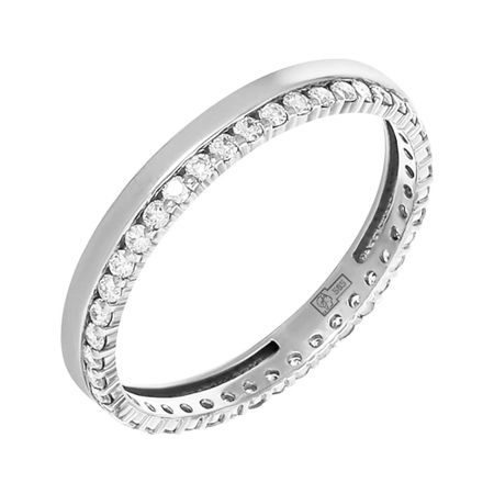 Золотое обручальное кольцо с бриллиантами 47990₽