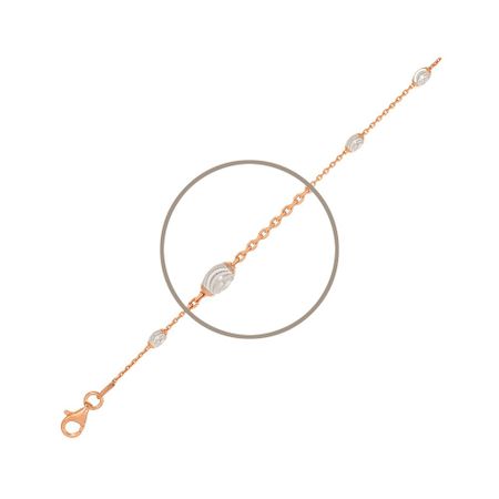 Серебряный браслет с позолотой 390₽