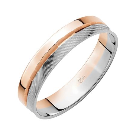 Золотое обручальное кольцо синтеринг 4 мм 34980₽