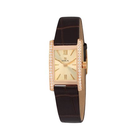 Золотые женские часы НИКА Lady 04501145A 153290₽