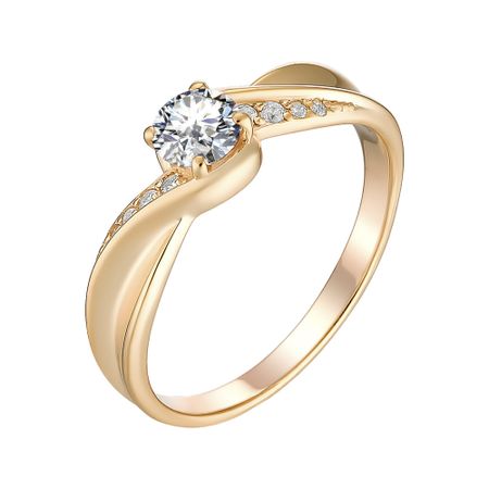 Кольцо из серебра с фианитами 1790₽