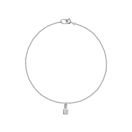 Серебряный браслет на ногу 490₽