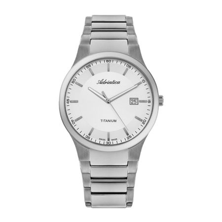 Мужские часы ADRIATICA Titanium A11454113Q 16960₽