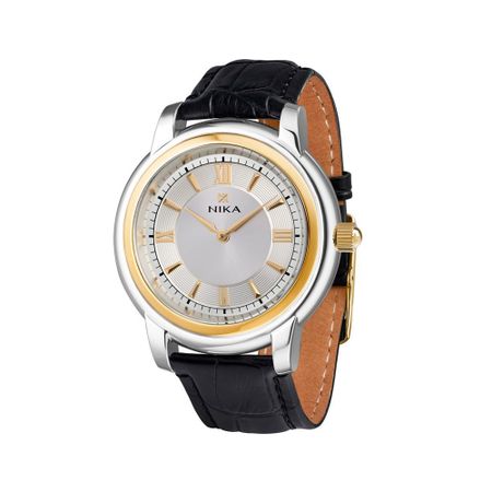 Мужские часы из золота и серебра НИКА Ego 135803923E 39330₽