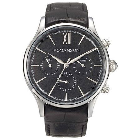 Мужские часы ROMANSON Adel TL 8A25F MWBK 10100₽