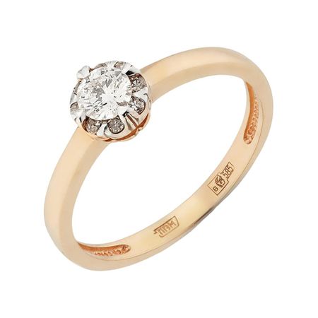 Кольцо из золота с бриллиантами 87990₽