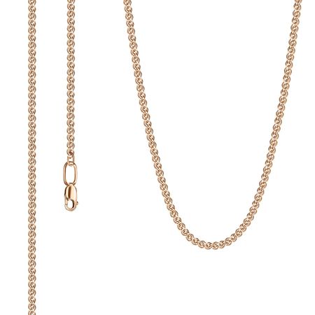 Серебряная цепочка Нонна с позолотой 1390₽