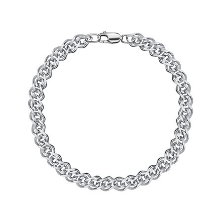 Серебряный браслет Нонна с родированием 5000₽