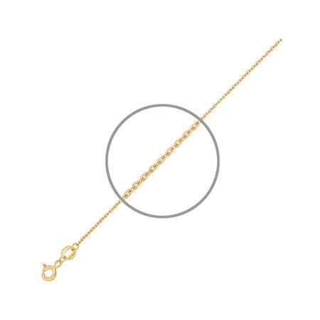 Золотая полновесная цепочка Якорь 22020₽