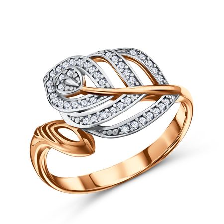 Кольцо из золота с фианитами 64900₽