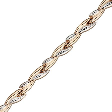 Золотой браслет Ролекс с родированием 48150₽