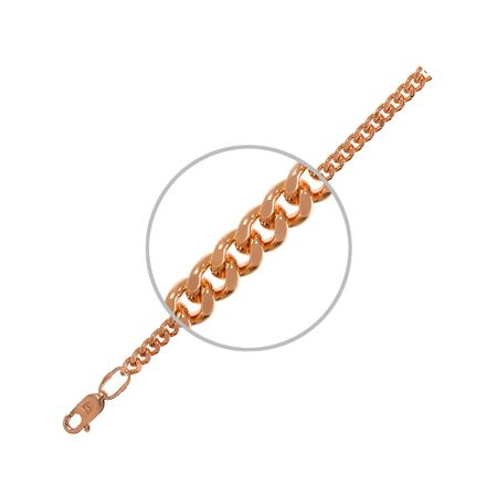 Серебряная цепочка Панцирь с позолотой 4890₽