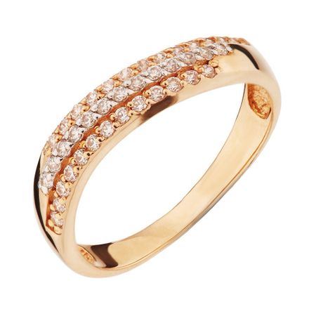 Кольцо TALANT из золота с фианитами