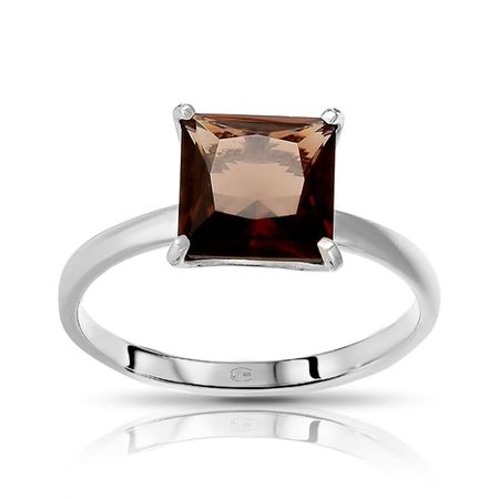 Серебряное кольцо с раухтопазом 1290₽