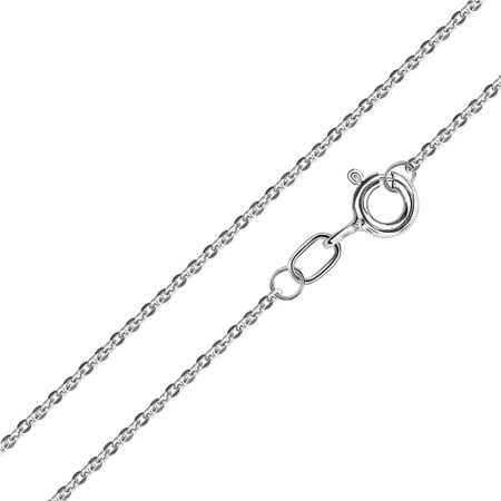 Серебряная цепочка Якорь с родированием 1790₽