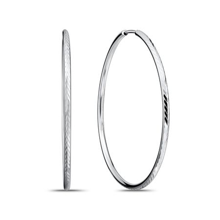 Серебряные серьги-конго 590₽