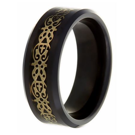 Серебряное кольцо с керамикой и эмалью с позолотой 1490₽
