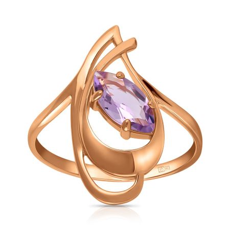 Кольцо из золота с аметистом 74990₽
