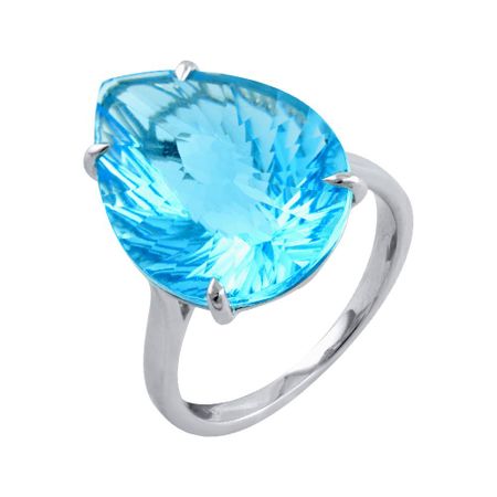 Серебряное кольцо с топазом 2990₽