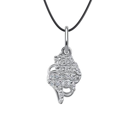 Серебряная подвеска с фианитами 630₽
