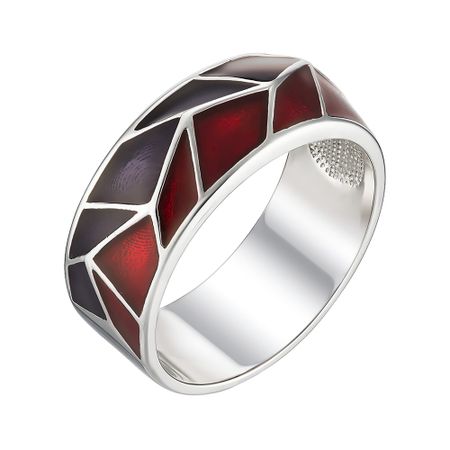 Серебряное кольцо с эмалью 1490₽