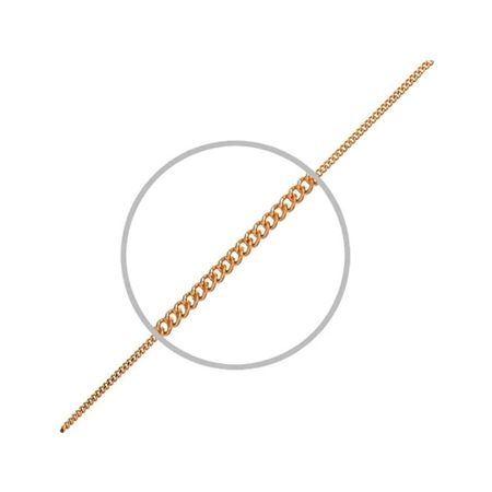 Золотая полновесная цепочка Панцирь с алмазной гранью 63910₽