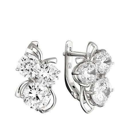 Серьги SOKOLOV из серебра с фианитами 4490₽