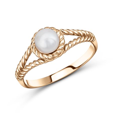 Золотое кольцо с жемчугом 44990₽