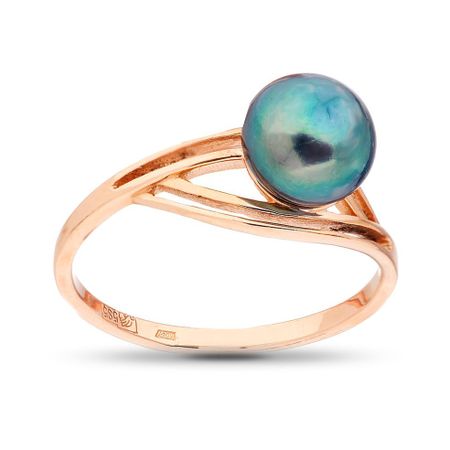 Кольцо из золота с жемчугом 37990₽