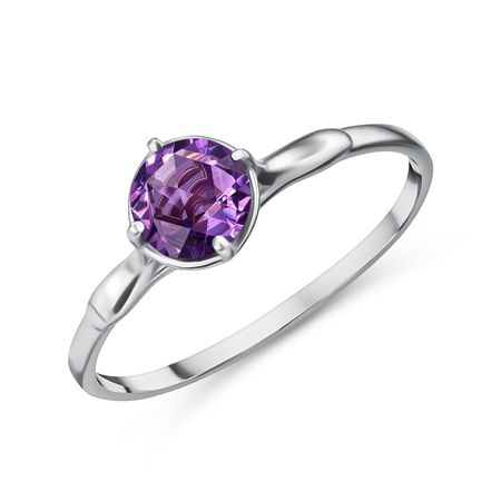 Серебряное кольцо с аметистом 1190₽