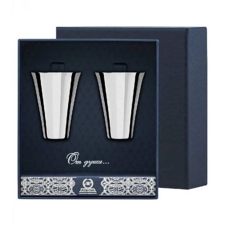 Серебряный набор стопок 2 предмета 19980₽