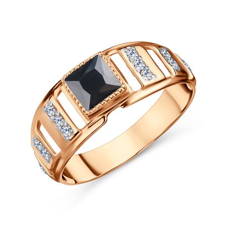 Золотая печатка с фианитами 45250₽