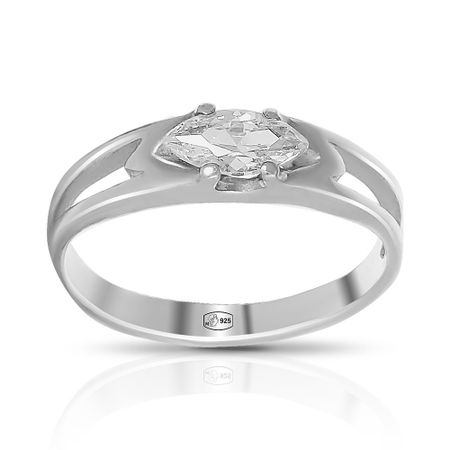 Кольцо TALANT из серебра с фианитом 690₽