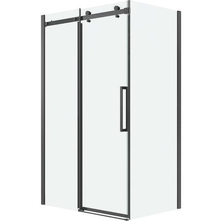 Душевой уголок Grossman Classic 110х90 120K330411904200 профиль Графит сатин стекло прозрачное 50400₽