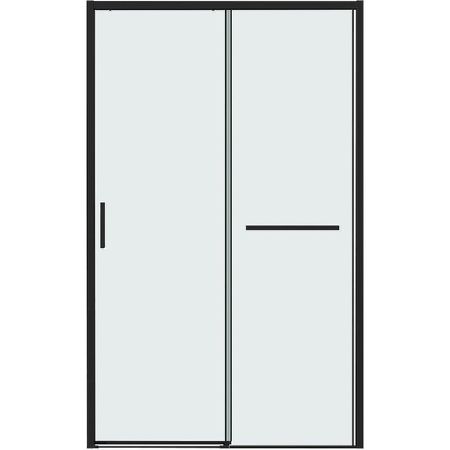 Душевая дверь Grossman Style 100 100K33051002100 профиль Черный матовый стекло прозрачное 23300₽