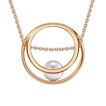 Золотая подвеска с жемчугом 19990₽